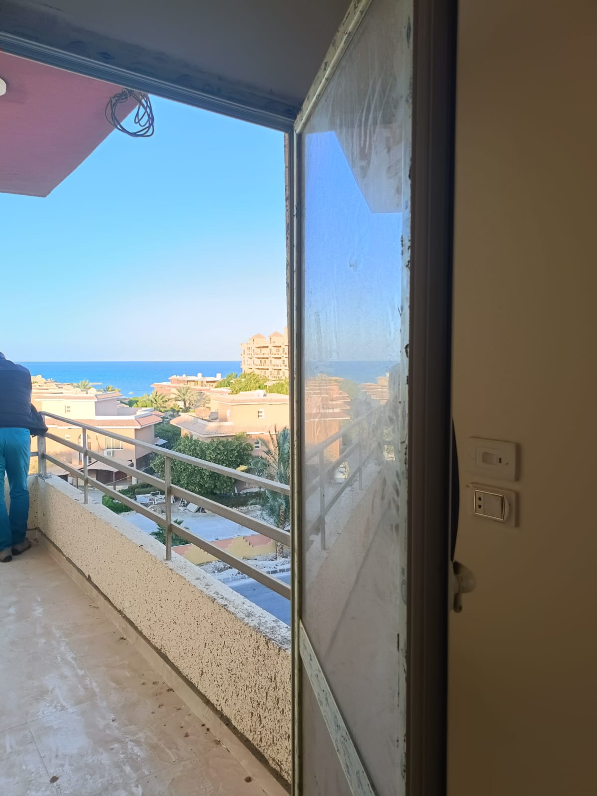 1457 sea view apartment in compound in ahya area